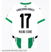 Moški Borussia Monchengladbach Manu Kone #17 Replika nogometni dresi Domači 2024-25 Kratek Rokav