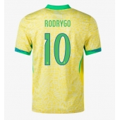 Moški Brazilija Rodrygo Goes #10 Replika nogometni dresi Domači Copa America 2024 Kratek Rokav