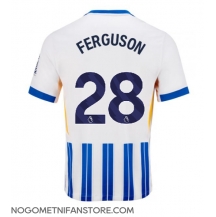 Moški Brighton Evan Ferguson #28 Replika nogometni dresi Domači 2024-25 Kratek Rokav