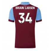 Moški Burnley Jacob Bruun Larsen #34 Replika nogometni dresi Domači 2023-24 Kratek Rokav