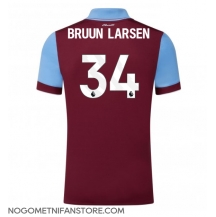 Moški Burnley Jacob Bruun Larsen #34 Replika nogometni dresi Domači 2023-24 Kratek Rokav