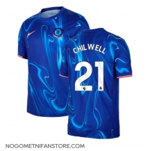 Moški Chelsea Ben Chilwell #21 Replika nogometni dresi Domači 2024-25 Kratek Rokav