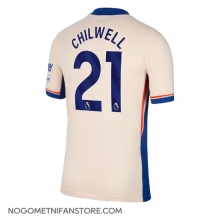 Moški Chelsea Ben Chilwell #21 Replika nogometni dresi Gostujoči 2024-25 Kratek Rokav