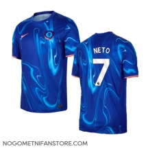 Moški Chelsea Pedro Neto #7 Replika nogometni dresi Domači 2024-25 Kratek Rokav