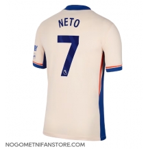 Moški Chelsea Pedro Neto #7 Replika nogometni dresi Gostujoči 2024-25 Kratek Rokav