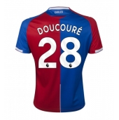 Moški Crystal Palace Cheick Doucoure #28 Replika nogometni dresi Domači 2023-24 Kratek Rokav