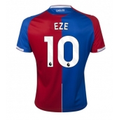 Moški Crystal Palace Eberechi Eze #10 Replika nogometni dresi Domači 2023-24 Kratek Rokav