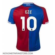 Moški Crystal Palace Eberechi Eze #10 Replika nogometni dresi Domači 2023-24 Kratek Rokav