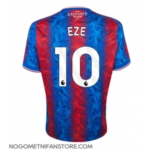 Moški Crystal Palace Eberechi Eze #10 Replika nogometni dresi Domači 2024-25 Kratek Rokav