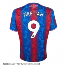 Moški Crystal Palace Eddie Nketiah #9 Replika nogometni dresi Domači 2024-25 Kratek Rokav