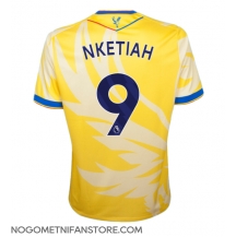 Moški Crystal Palace Eddie Nketiah #9 Replika nogometni dresi Gostujoči 2024-25 Kratek Rokav