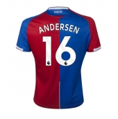 Moški Crystal Palace Joachim Andersen #16 Replika nogometni dresi Domači 2023-24 Kratek Rokav