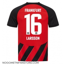 Moški Eintracht Frankfurt Hugo Larsson #16 Replika nogometni dresi Domači 2023-24 Kratek Rokav