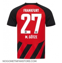 Moški Eintracht Frankfurt Mario Gotze #27 Replika nogometni dresi Domači 2023-24 Kratek Rokav