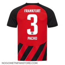 Moški Eintracht Frankfurt Willian Pacho #3 Replika nogometni dresi Domači 2023-24 Kratek Rokav