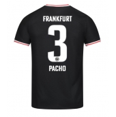 Moški Eintracht Frankfurt Willian Pacho #3 Replika nogometni dresi Gostujoči 2023-24 Kratek Rokav