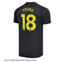 Moški Everton Ashley Young #18 Replika nogometni dresi Gostujoči 2024-25 Kratek Rokav