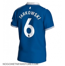 Moški Everton James Tarkowski #6 Replika nogometni dresi Domači 2023-24 Kratek Rokav