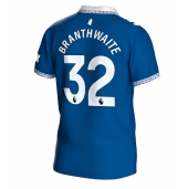 Moški Everton Jarrad Branthwaite #32 Replika nogometni dresi Domači 2023-24 Kratek Rokav