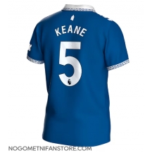 Moški Everton Michael Keane #5 Replika nogometni dresi Domači 2023-24 Kratek Rokav