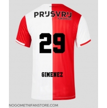 Moški Feyenoord Santiago Gimenez #29 Replika nogometni dresi Domači 2023-24 Kratek Rokav