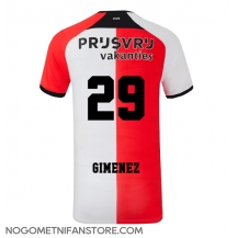 Moški Feyenoord Santiago Gimenez #29 Replika nogometni dresi Domači 2024-25 Kratek Rokav