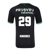 Moški Feyenoord Santiago Gimenez #29 Replika nogometni dresi Gostujoči 2024-25 Kratek Rokav