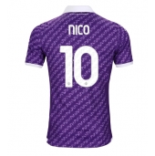 Moški Fiorentina Nicolas Gonzalez #10 Replika nogometni dresi Domači 2023-24 Kratek Rokav