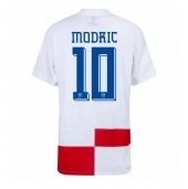 Moški Hrvaška Luka Modric #10 Replika nogometni dresi Domači EP 2024 Kratek Rokav