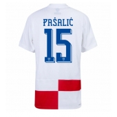 Moški Hrvaška Mario Pasalic #15 Replika nogometni dresi Domači EP 2024 Kratek Rokav