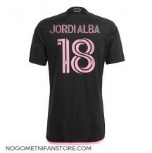 Moški Inter Miami Jordi Alba #18 Replika nogometni dresi Gostujoči 2024-25 Kratek Rokav