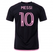 Moški Inter Miami Lionel Messi #10 Replika nogometni dresi Gostujoči 2023-24 Kratek Rokav