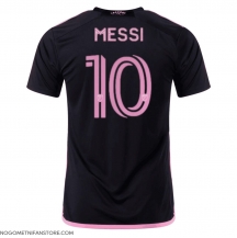 Moški Inter Miami Lionel Messi #10 Replika nogometni dresi Gostujoči 2023-24 Kratek Rokav