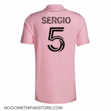 Moški Inter Miami Sergio Busquets #5 Replika nogometni dresi Domači 2023-24 Kratek Rokav