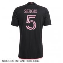 Moški Inter Miami Sergio Busquets #5 Replika nogometni dresi Gostujoči 2023-24 Kratek Rokav