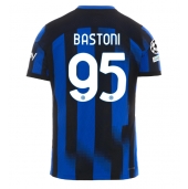 Moški Inter Milan Alessandro Bastoni #95 Replika nogometni dresi Domači 2023-24 Kratek Rokav