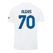 Moški Inter Milan Alexis Sanchez #70 Replika nogometni dresi Gostujoči 2023-24 Kratek Rokav