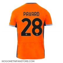 Moški Inter Milan Benjamin Pavard #28 Replika nogometni dresi Tretji 2023-24 Kratek Rokav