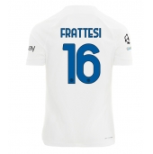 Moški Inter Milan Davide Frattesi #16 Replika nogometni dresi Gostujoči 2023-24 Kratek Rokav