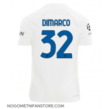 Moški Inter Milan Federico Dimarco #32 Replika nogometni dresi Gostujoči 2023-24 Kratek Rokav