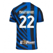 Moški Inter Milan Henrikh Mkhitaryan #22 Replika nogometni dresi Domači 2024-25 Kratek Rokav