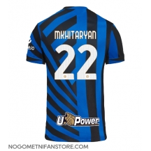 Moški Inter Milan Henrikh Mkhitaryan #22 Replika nogometni dresi Domači 2024-25 Kratek Rokav