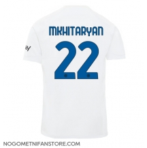 Moški Inter Milan Henrikh Mkhitaryan #22 Replika nogometni dresi Gostujoči 2023-24 Kratek Rokav