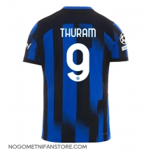 Moški Inter Milan Marcus Thuram #9 Replika nogometni dresi Domači 2023-24 Kratek Rokav