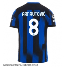 Moški Inter Milan Marko Arnautovic #8 Replika nogometni dresi Domači 2023-24 Kratek Rokav