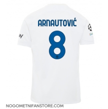 Moški Inter Milan Marko Arnautovic #8 Replika nogometni dresi Gostujoči 2023-24 Kratek Rokav