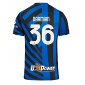 Moški Inter Milan Matteo Darmian #36 Replika nogometni dresi Domači 2024-25 Kratek Rokav