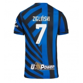 Moški Inter Milan Piotr Zielinski #7 Replika nogometni dresi Domači 2024-25 Kratek Rokav