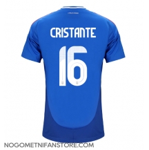 Moški Italija Bryan Cristante #16 Replika nogometni dresi Domači EP 2024 Kratek Rokav