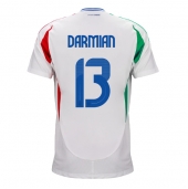 Moški Italija Matteo Darmian #13 Replika nogometni dresi Gostujoči EP 2024 Kratek Rokav